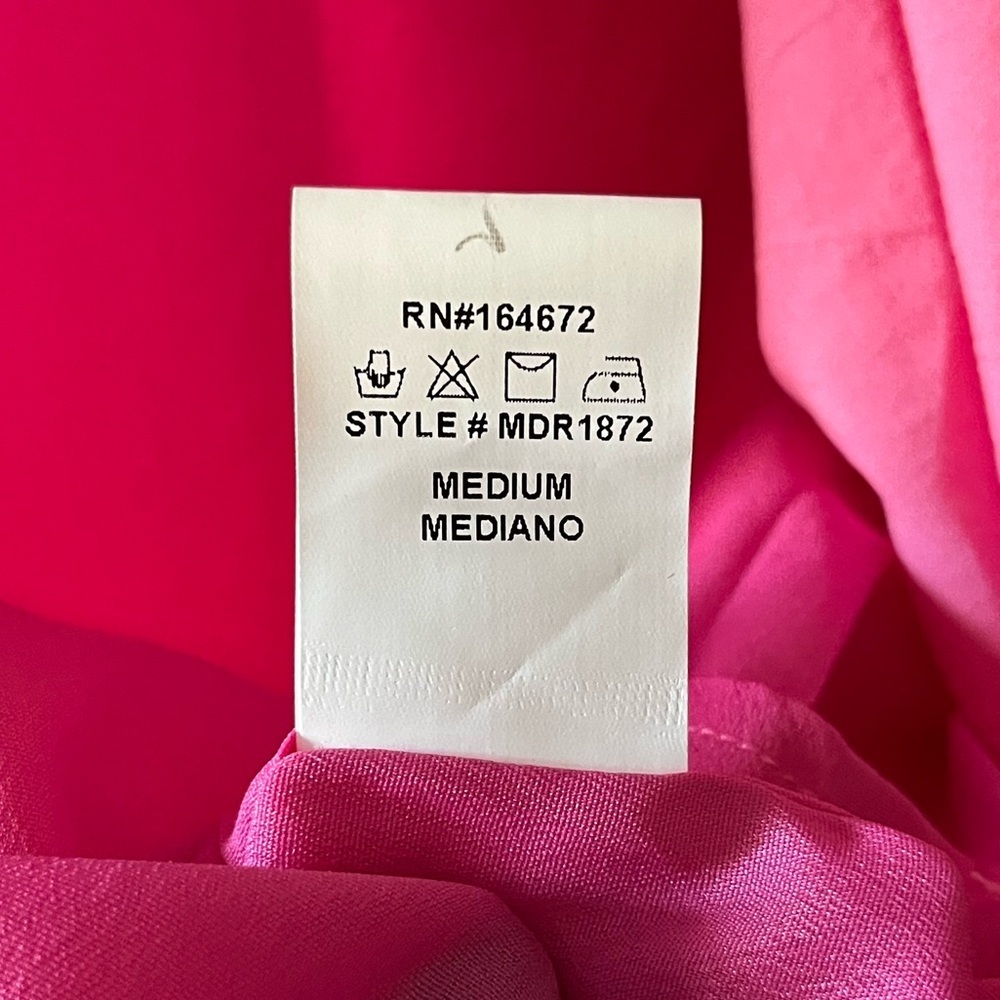 &merci Bubblegum Pink Babydoll Mini Dress with Puff Sleeves - Picture 11 of 11